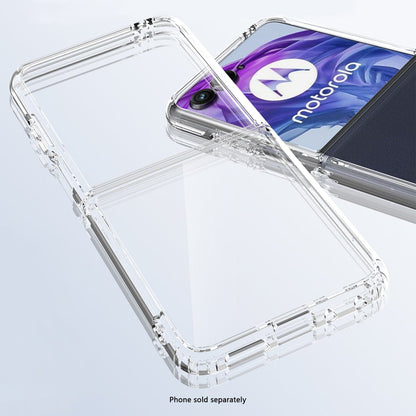 Motorola Razr+ (2025) Clear Case - Anti-Slip Grip, Shock-Absorbing Corners  | Venture Series