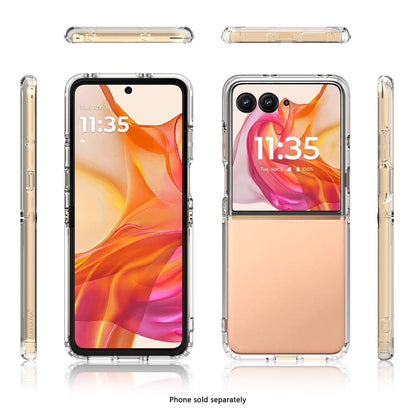 Motorola Razr Ultra (2025) Clear Case - Anti-Slip Grip, Shock-Absorbing Corners  | Venture Series