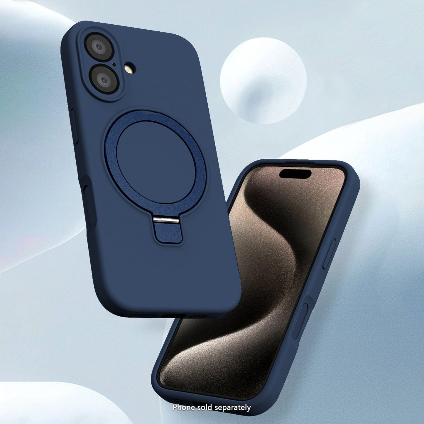 iPhone 17 Case - Silicone Kickstand MagSafe | Venture Series