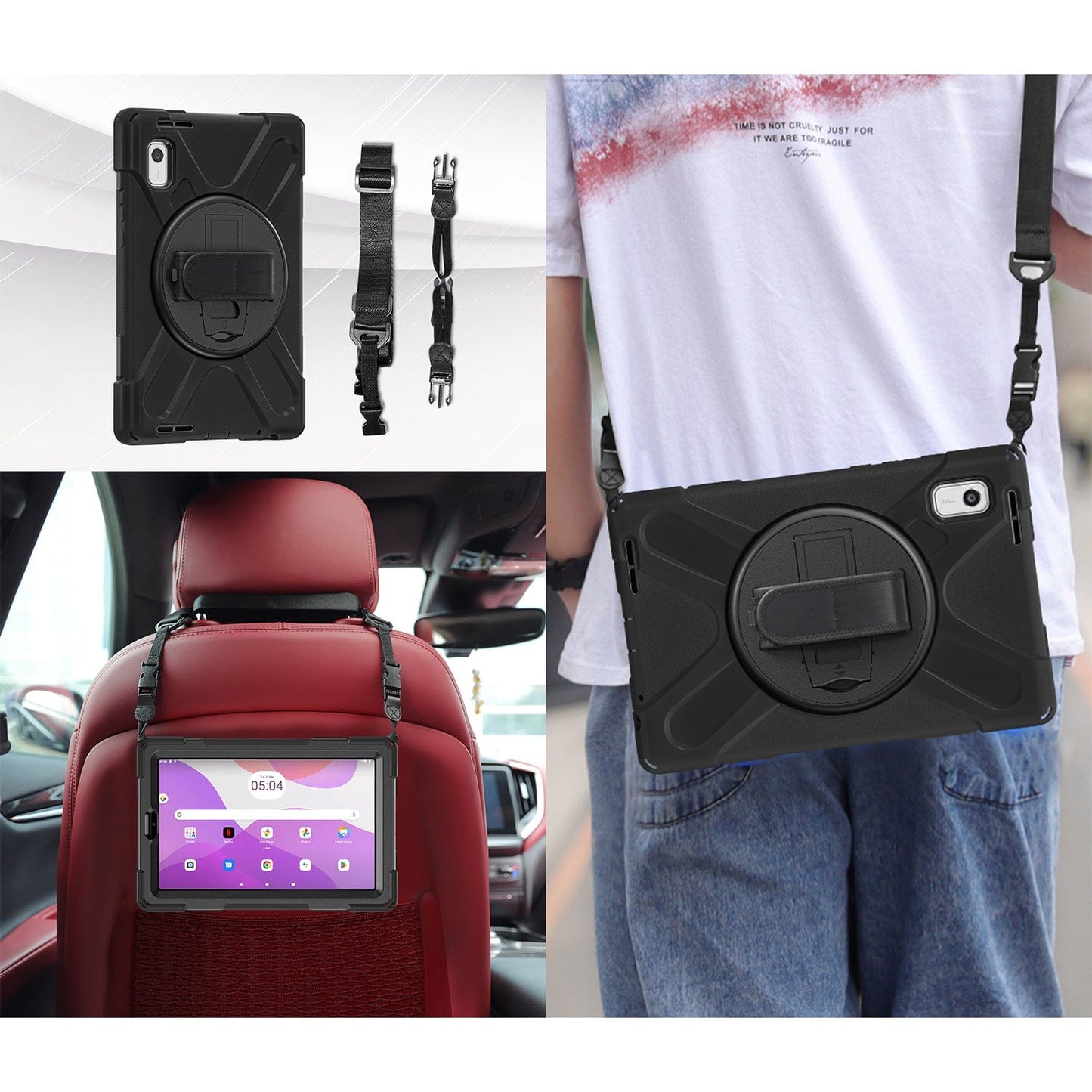 Raider X Series Heavy Duty Hand Strap Hard - Lenovo Tab M9