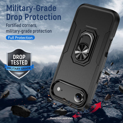 iPhone Air Heavy Duty Case with Kickstand - Military Grade Protection, Anti-Slip Grip | Raider Series