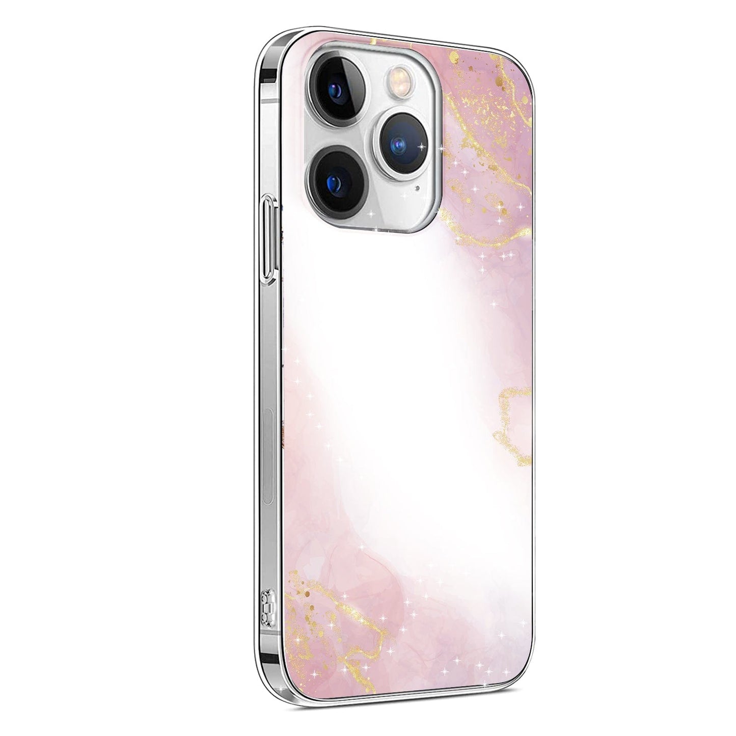 iPhone 15 Pro Pink Marble Case - Fashionable Look | Inspire Series
