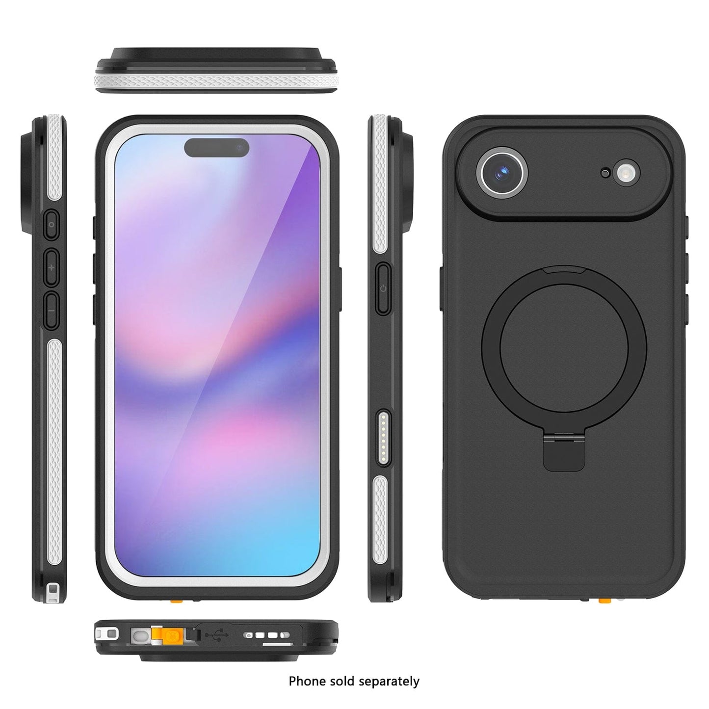 iPhone Air Waterproof Case - MagSafe Kickstand, Integrated Screen & Camera Protection | Oasis Series