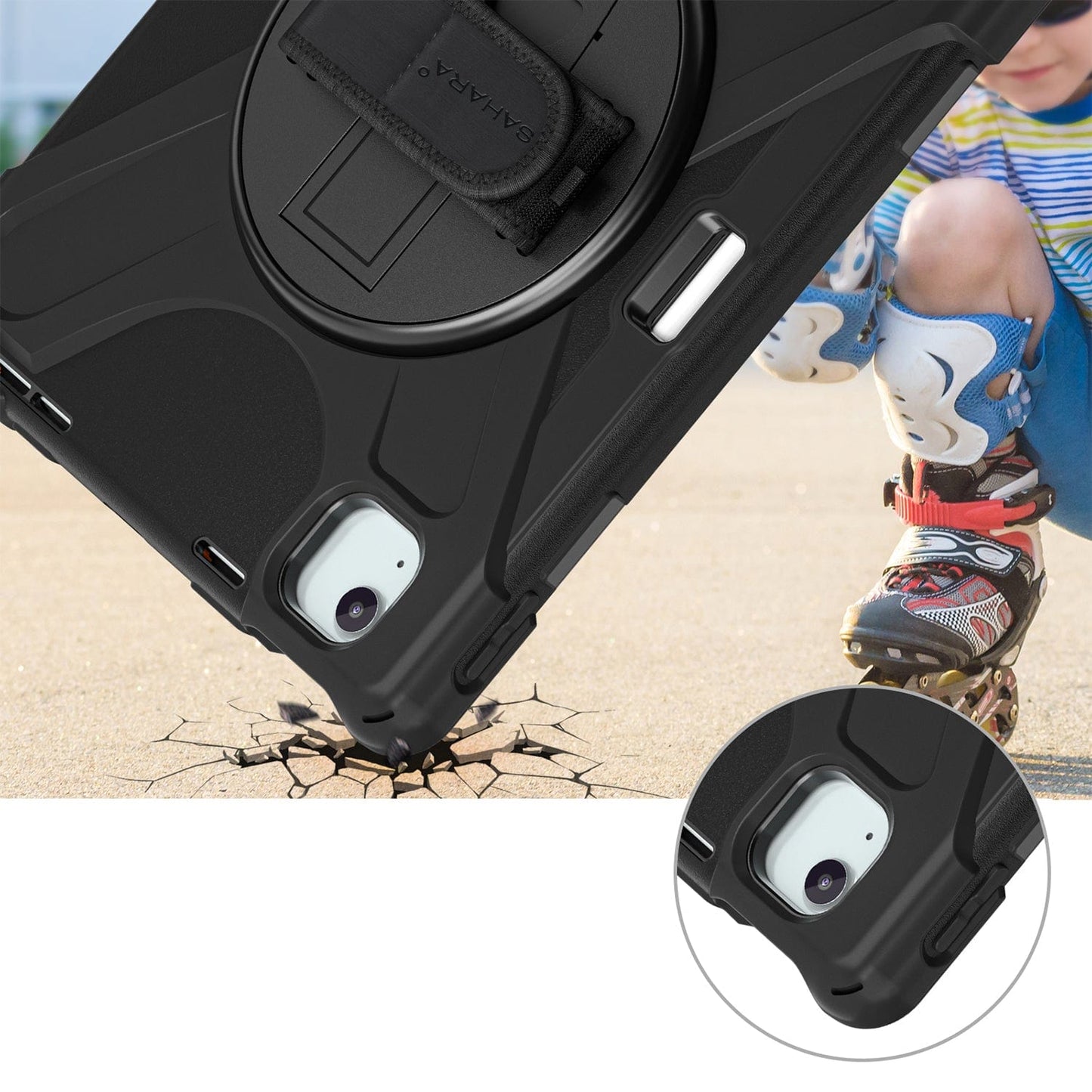 Raider X Series Heavy Duty Hand Strap Case  - iPad Air 11" M2 & M3