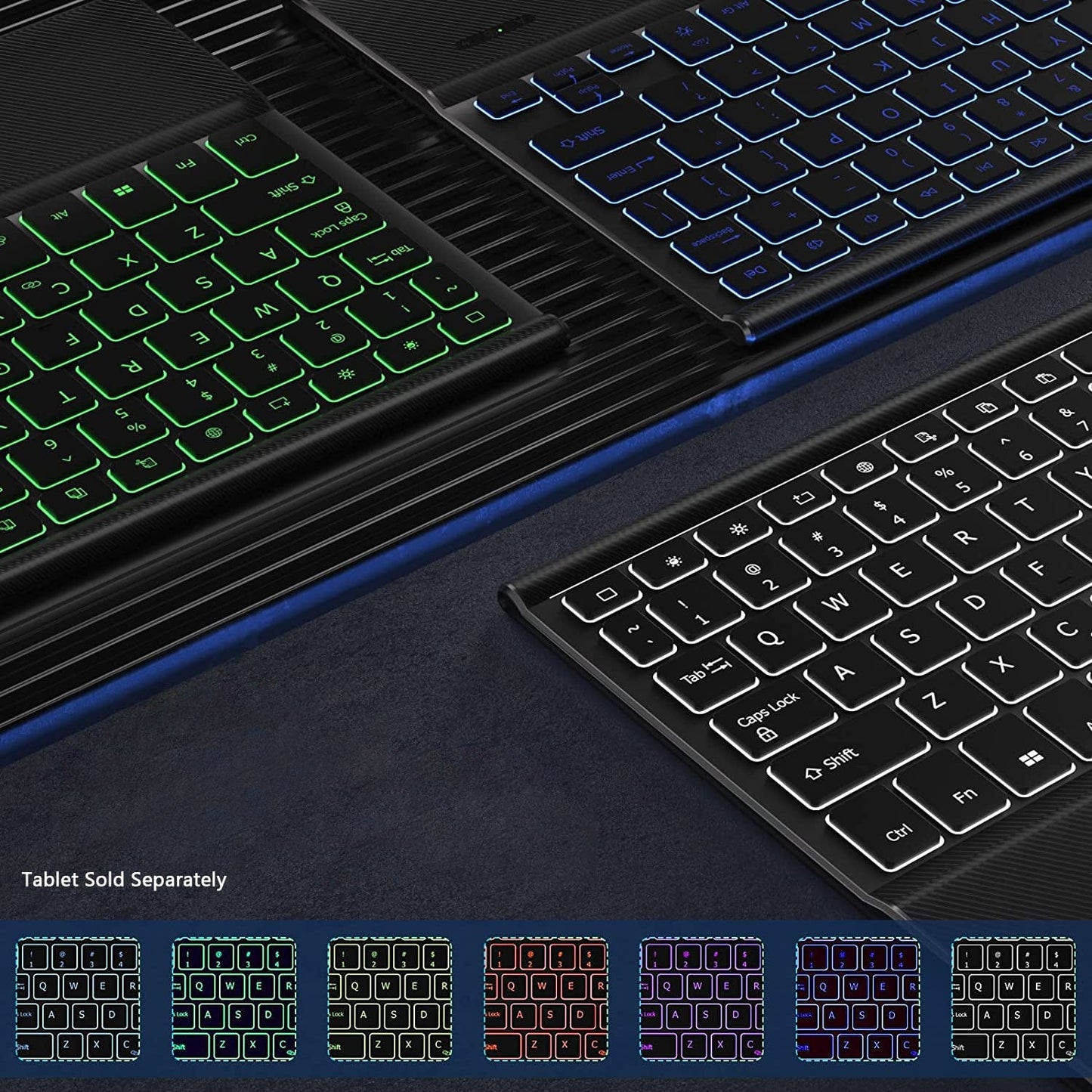 Samsung Galaxy Tab S11 Ultra Keyboard Case - Backlit with Trackpad | Navigate Series