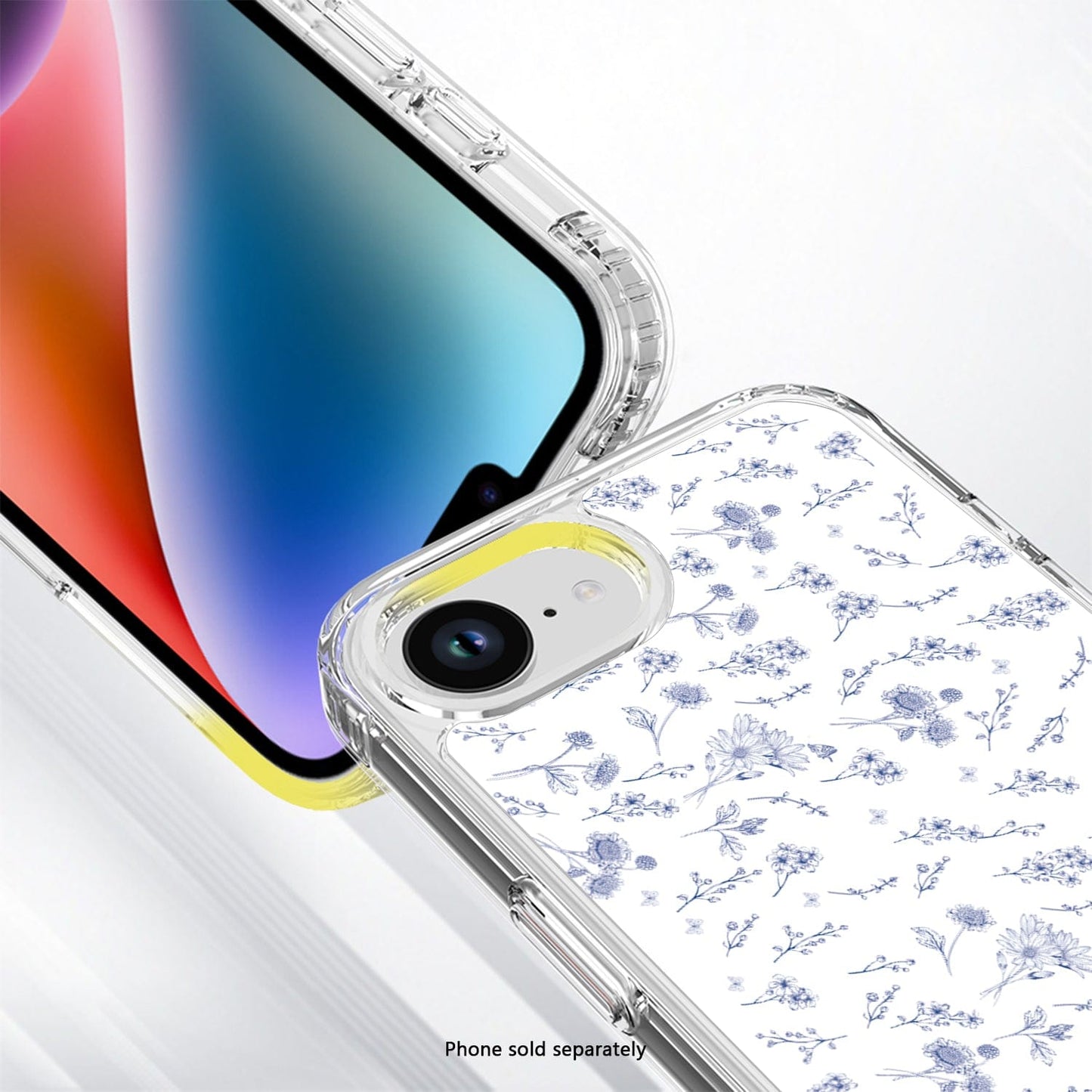 iPhone 16e Floral Case - Shock-Absorbing, Anti-Slip | Inspire Series