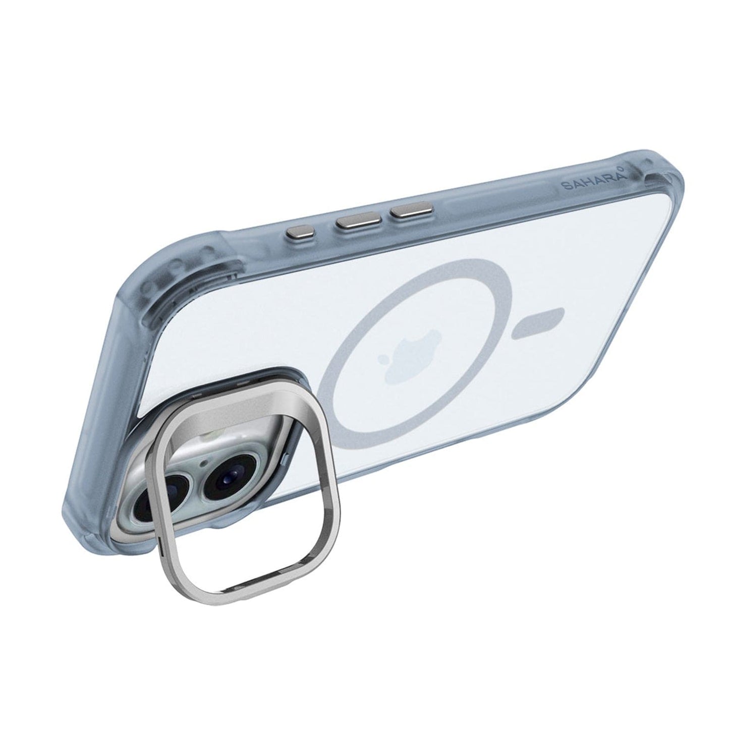 iPhone 16 Clear Kickstand Case - Anti- Slip, Rugged, MagSafe | Venture Series