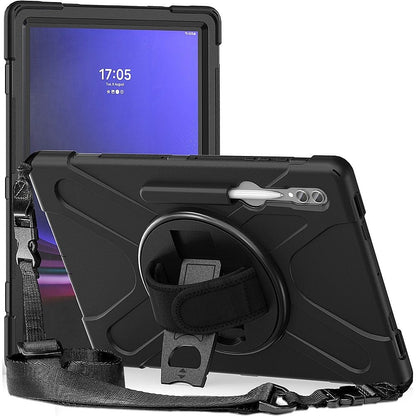 Raider X Series Heavy-Duty Hand Strap Case - Samsung Galaxy Tab S10 Ultra, Tab S9 Ultra, and Tab S8 Ultra