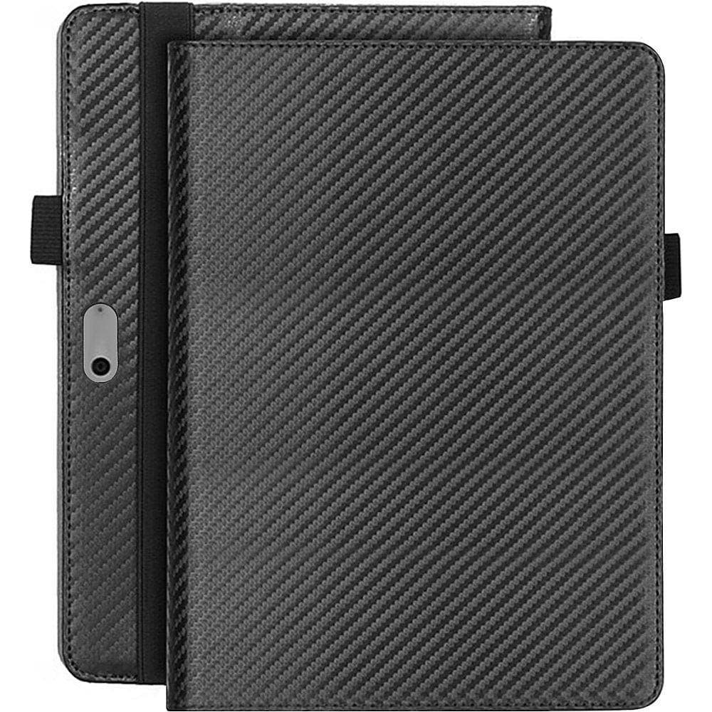 Venture Series Carbon Fiber Pattern Folio Case - Microsoft Surface Go 4 and Go 3