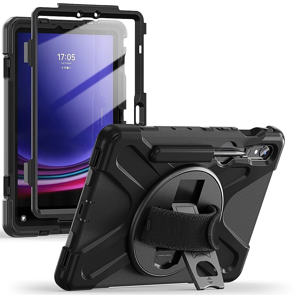 Raider X Series Heavy Duty Hand Strap Case - Galaxy Tab S10 FE, Tab S8, Tab S9, and Tab S9 FE