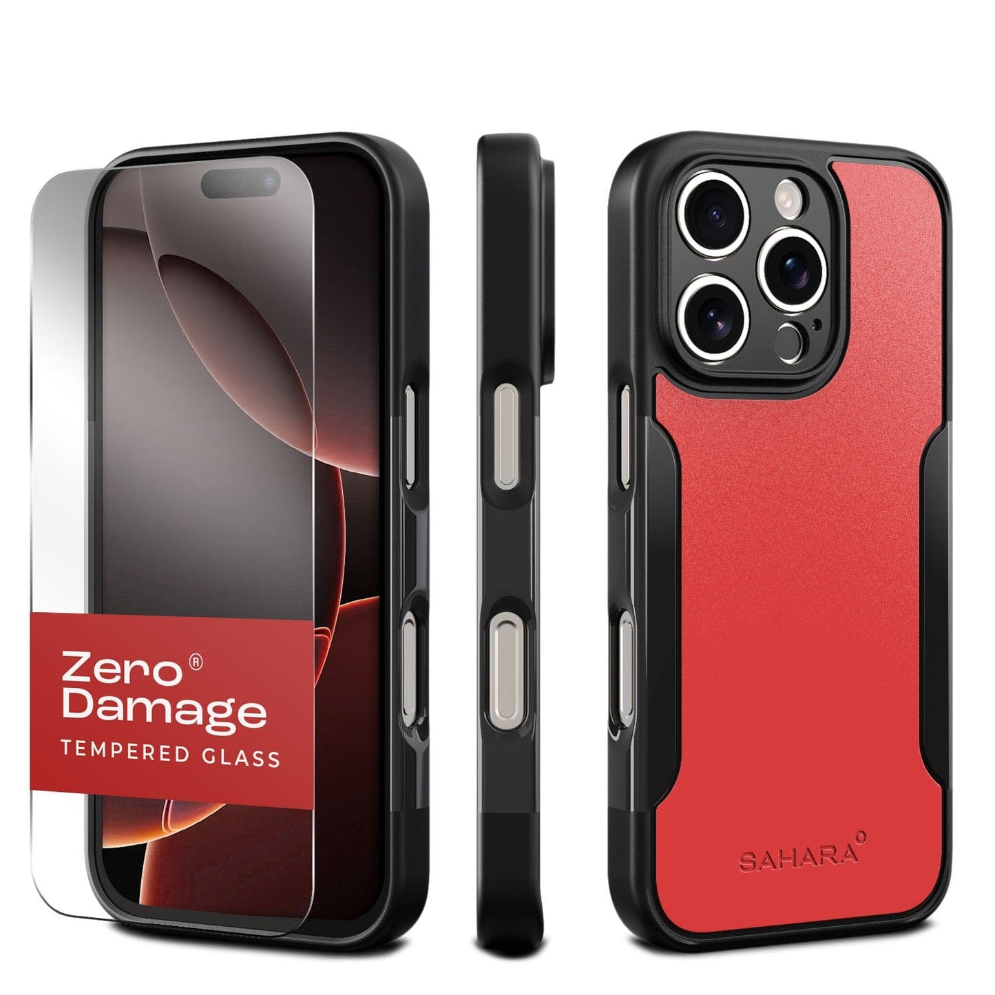 iPhone 16 Pro Rugged Case & Screen Protector Kit - MagSafe | Classic Series