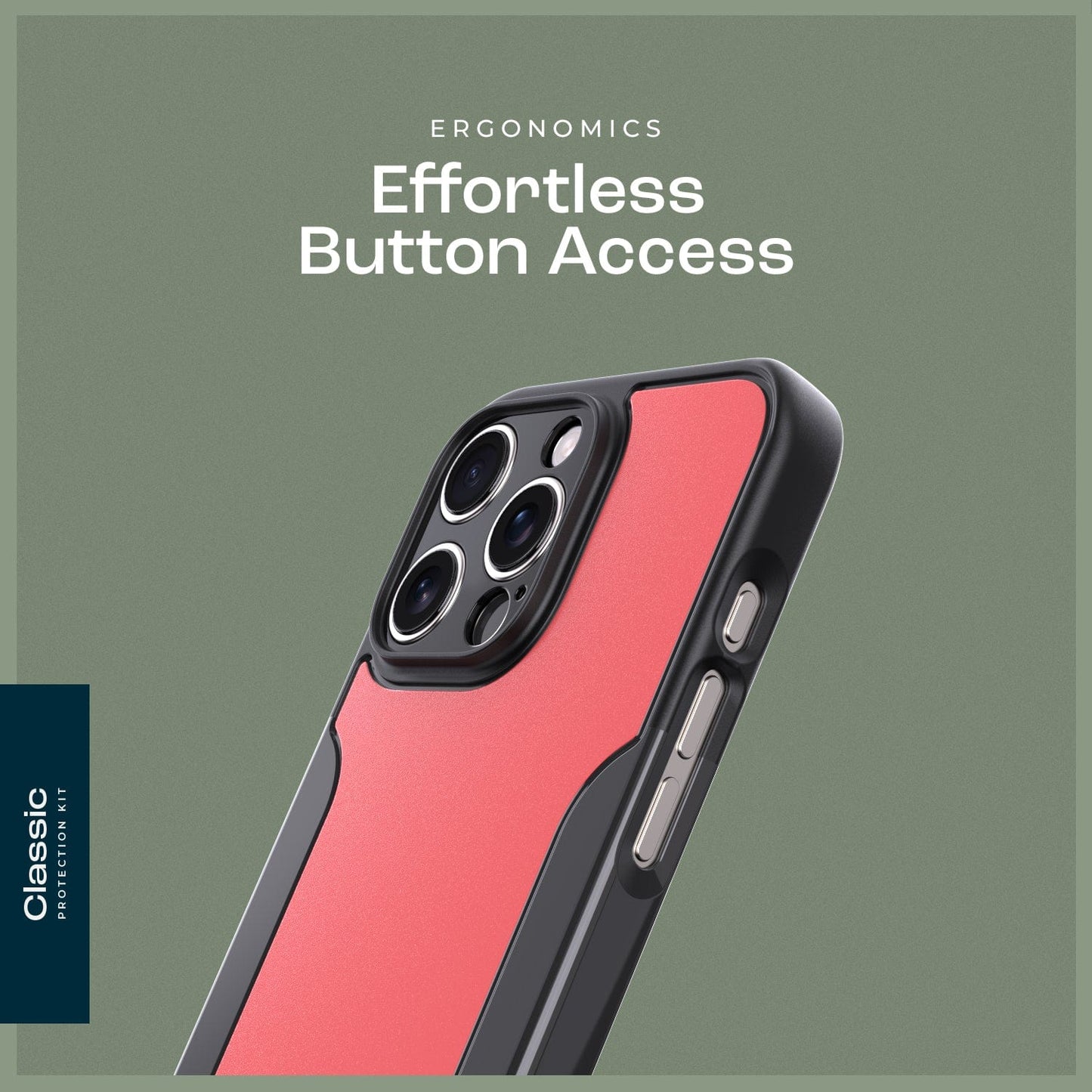 iPhone 16 Pro Rugged Case & Screen Protector Kit - MagSafe | Classic Series