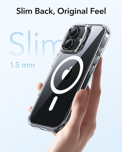 Venture Series Kickstand Case Compatible with Magsafe for Apple iPhone 17 - Clear