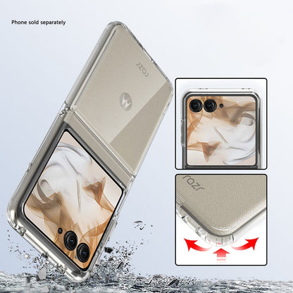 Motorola Razr (2025) Clear Case - Anti-Slip Grip, Shock-Absorbing Corners  | Venture Series