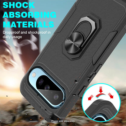Google Pixel 10/10 Pro Case – Heavy-Duty Kickstand, Anti-Slip Grip | Raider Series