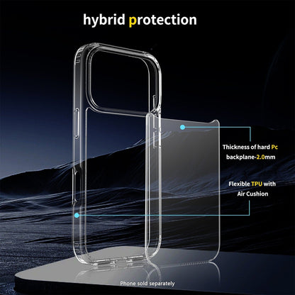 iPhone 17 Pro Max Clear Case - Anti-Slip Ergonomic Design | Venture Series
