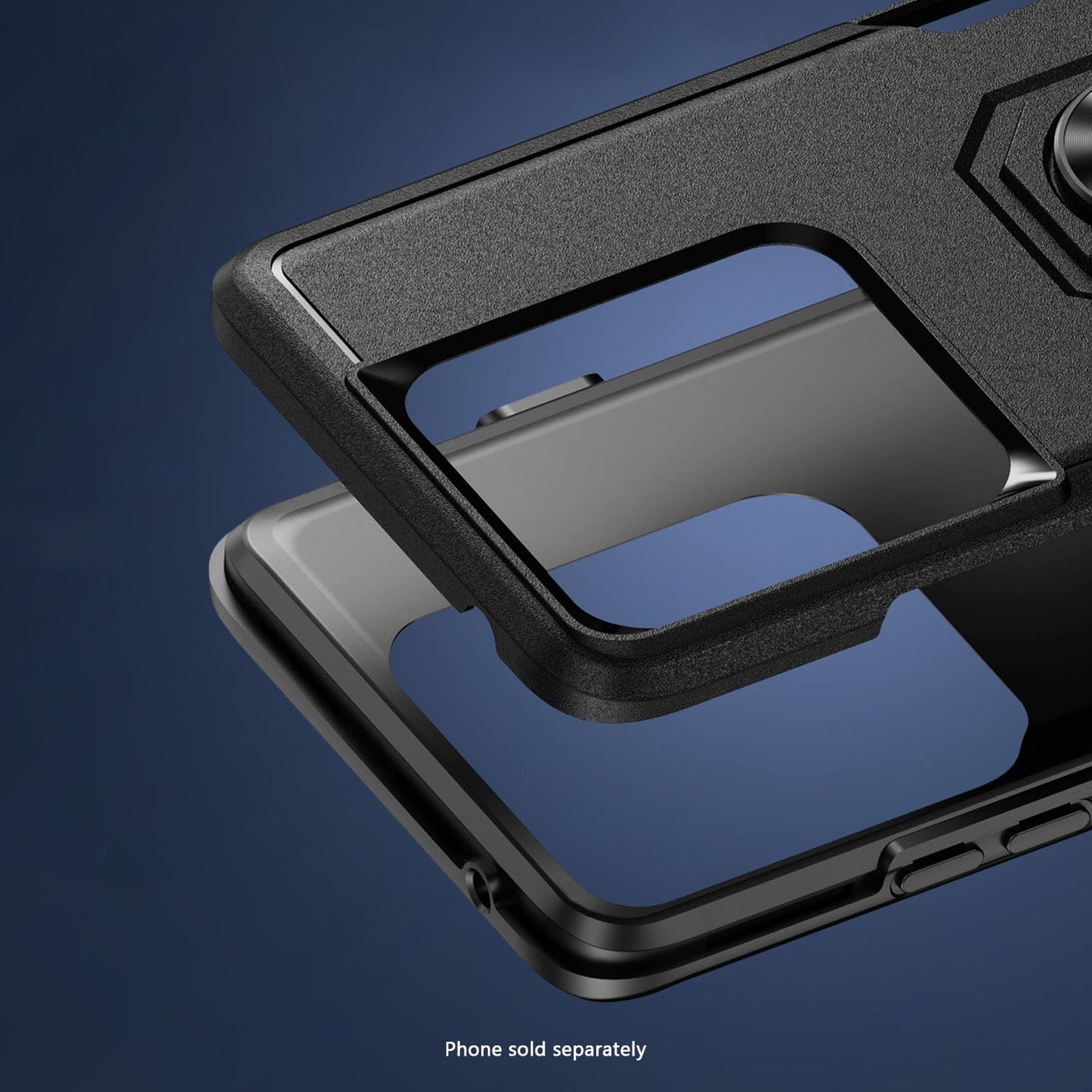 Motorola Edge (2025) Kickstand Case - Heavy-Duty Closed-Button Design | Raider Series