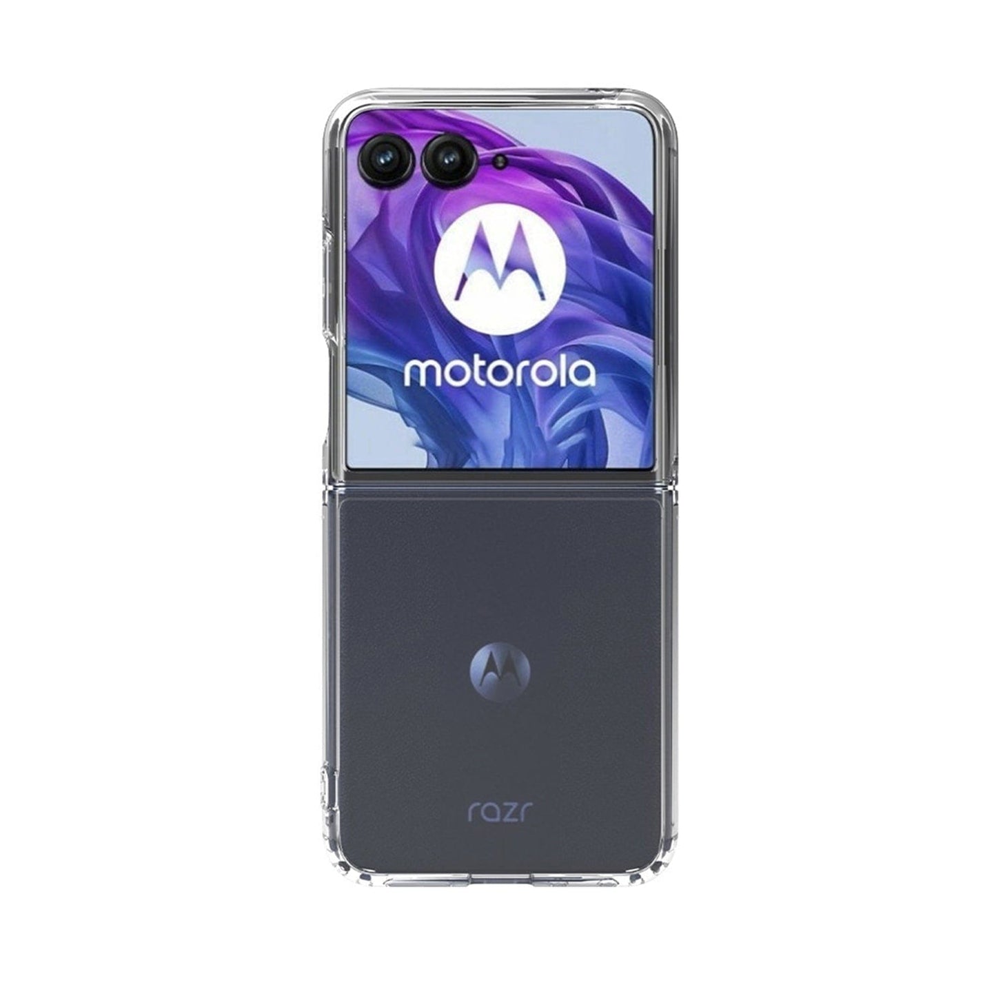 Motorola Razr+ (2025) Clear Case - Anti-Slip Grip, Shock-Absorbing Corners  | Venture Series