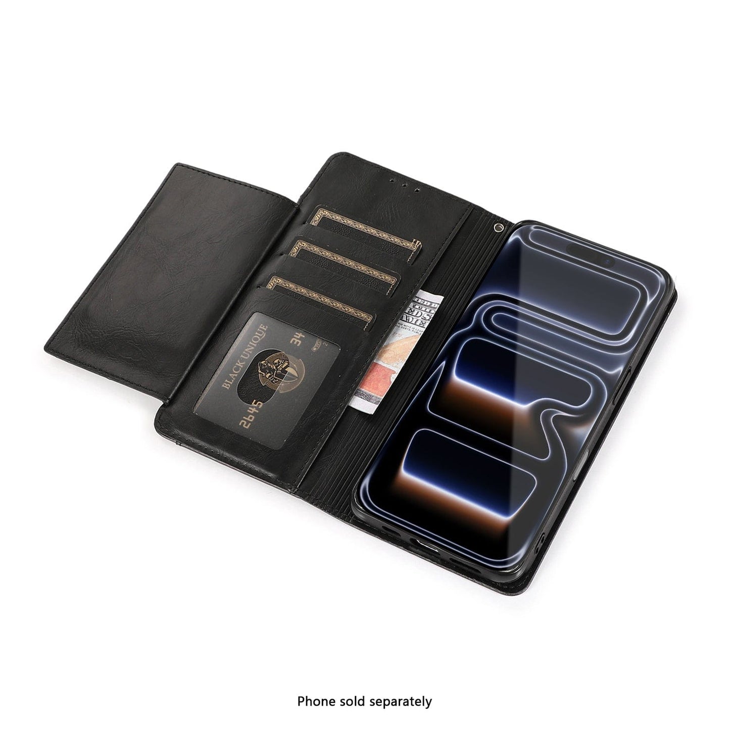 iPhone 17 Pro Case - Leather Folio Wallet | Indy Series