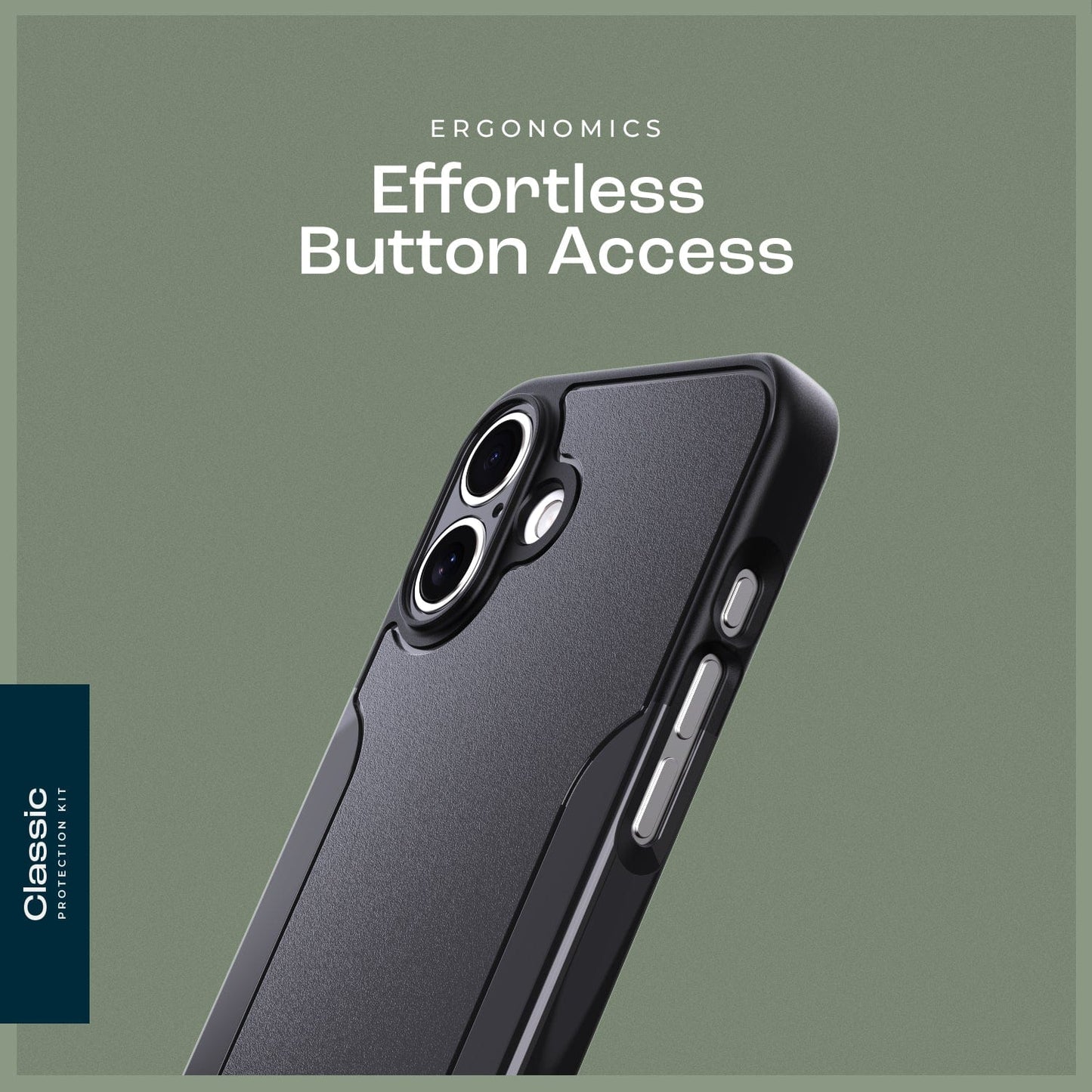 iPhone 16 Rugged Case & Screen Protector Kit - MagSafe | Classic Series