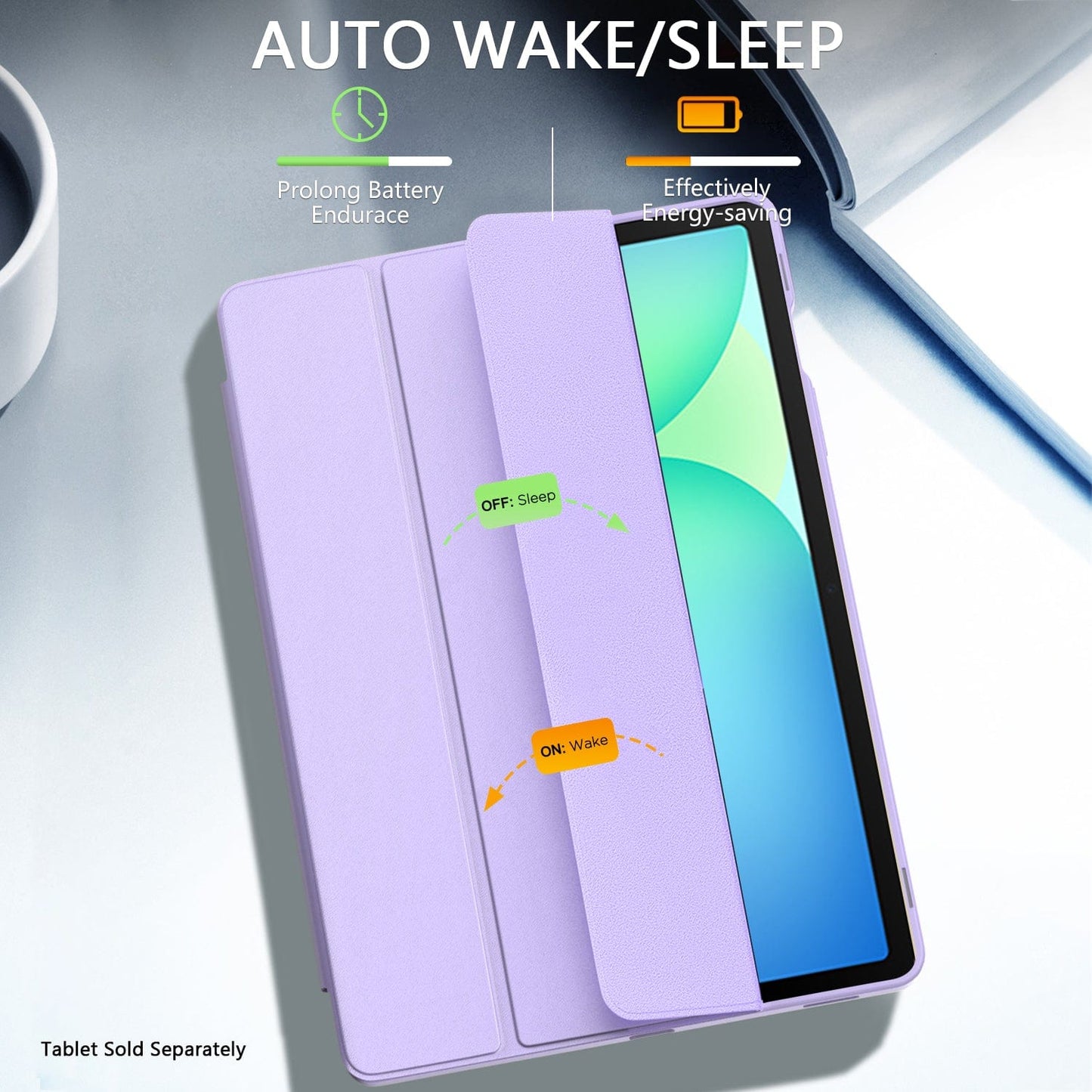 Samsung Galaxy Tab S10 FE Folio Case - Durable Lightweight Ergonomic Design | Venture Series