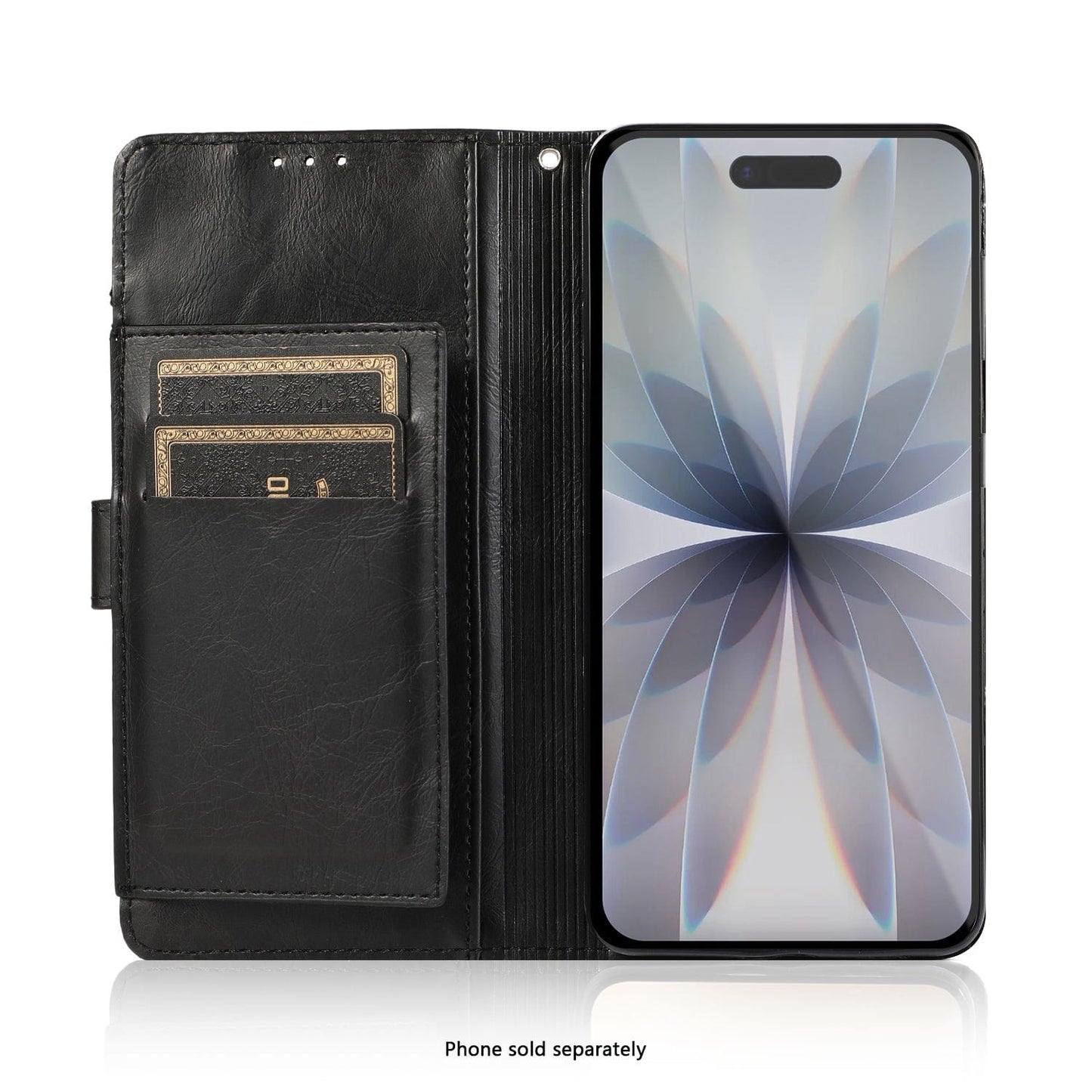 iPhone 17 Case - Leather Folio Wallet | Indy Series