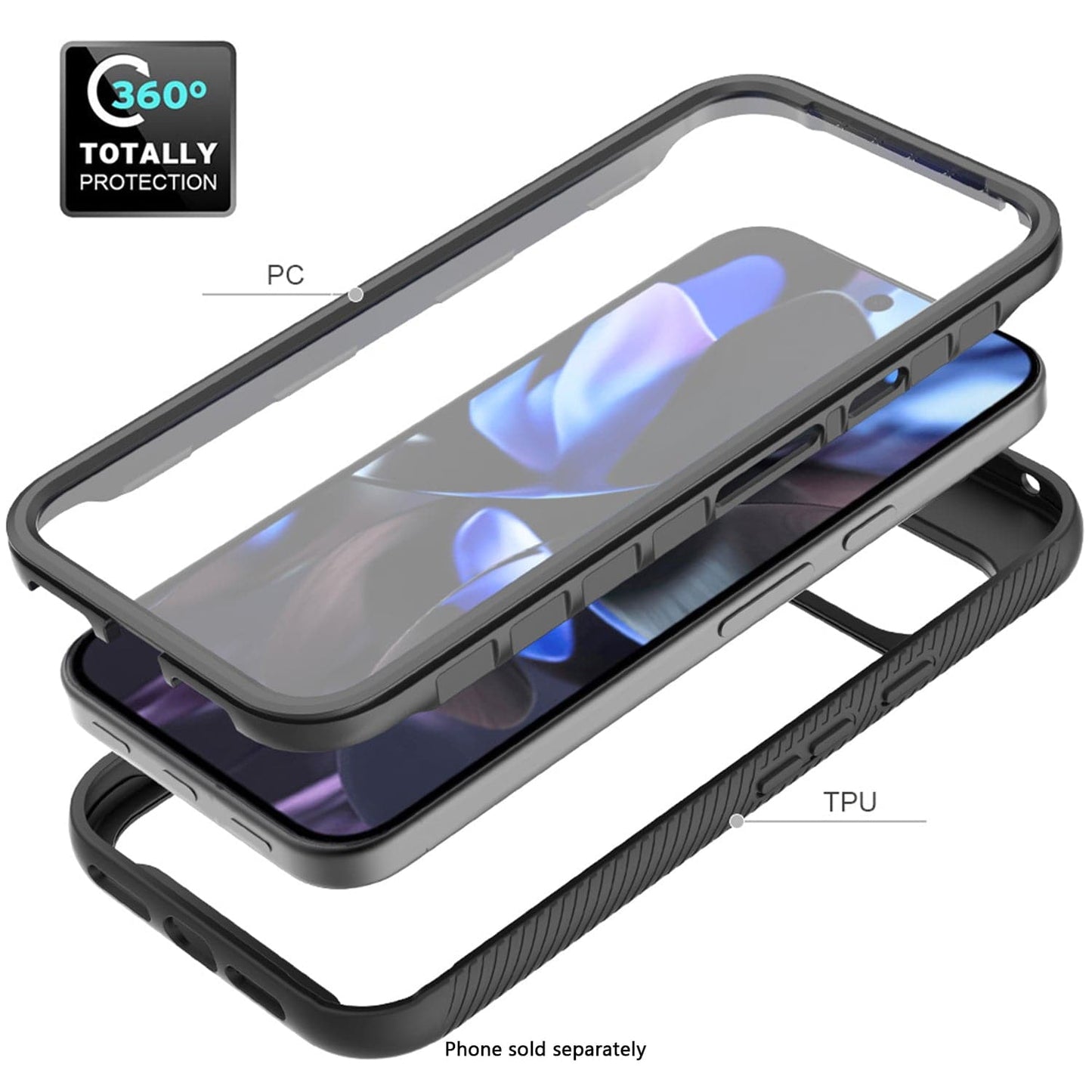 Google Pixel 10 Pro XL Case – Grip with Screen Protector | Raider Series