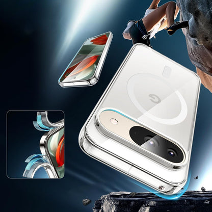 Venture Series Clear Case with Detachable Leather Wallet - Google Pixel 9 and 9 Pro