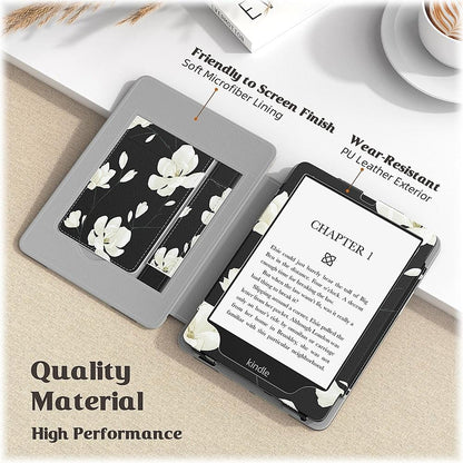 Indy Series Floral Design Folio Case - Amazon Kindle Paperwhite