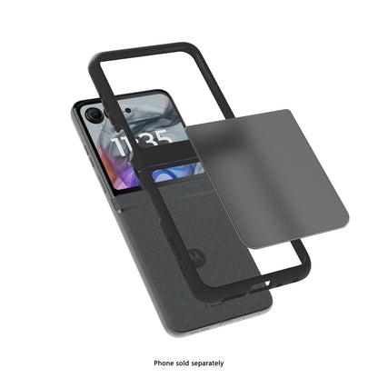 Motorola Razr (2025) Frosted Clear Semi-Transparent Back Cover - Closed-Button Design | Venture Series