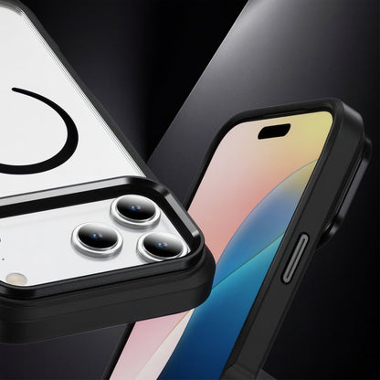 iPhone 17 Pro Max Kickstand Case - Clear Durable Back with Shockproof Edges Magsafe Compatible | Raider ArmorPro Series