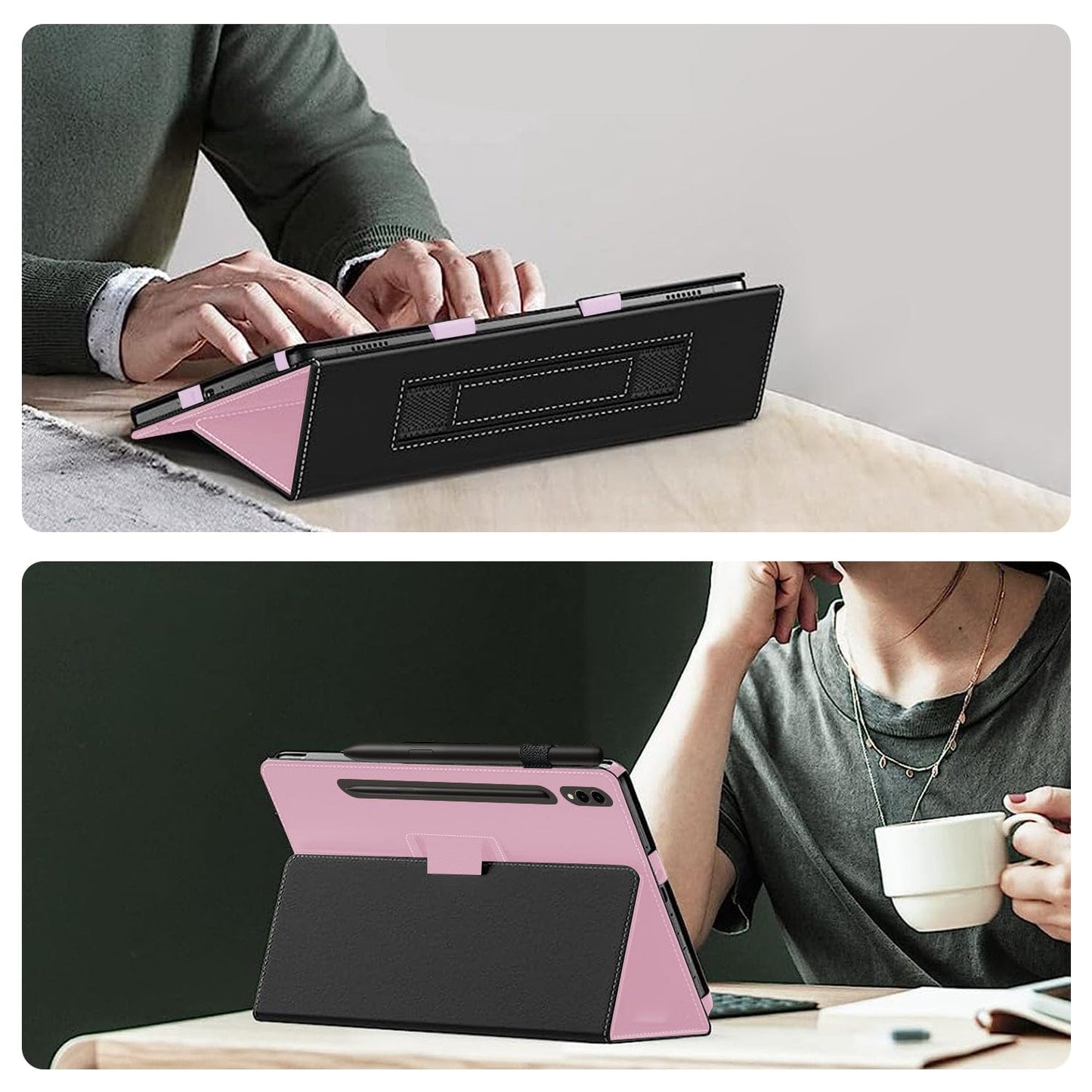 Indy Series Bi-Fold Folio Case - Samsung Galaxy Tab S10+, Tab S9+, and Tab S9 FE+