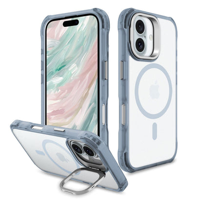 iPhone 16 Plus Clear Kickstand Case - Anti-Slip, Rugged, MagSafe | Venture Series