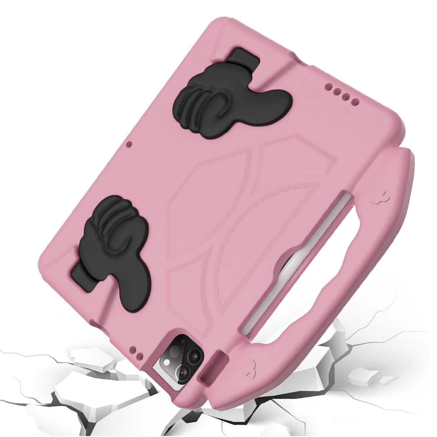 Wander Series Thumbs-up Kickstand Case - iPad Pro 13" M4, iPad Air 13" (M2 2024/M3 2025), and iPad Pro 12.9" (2018-2022)