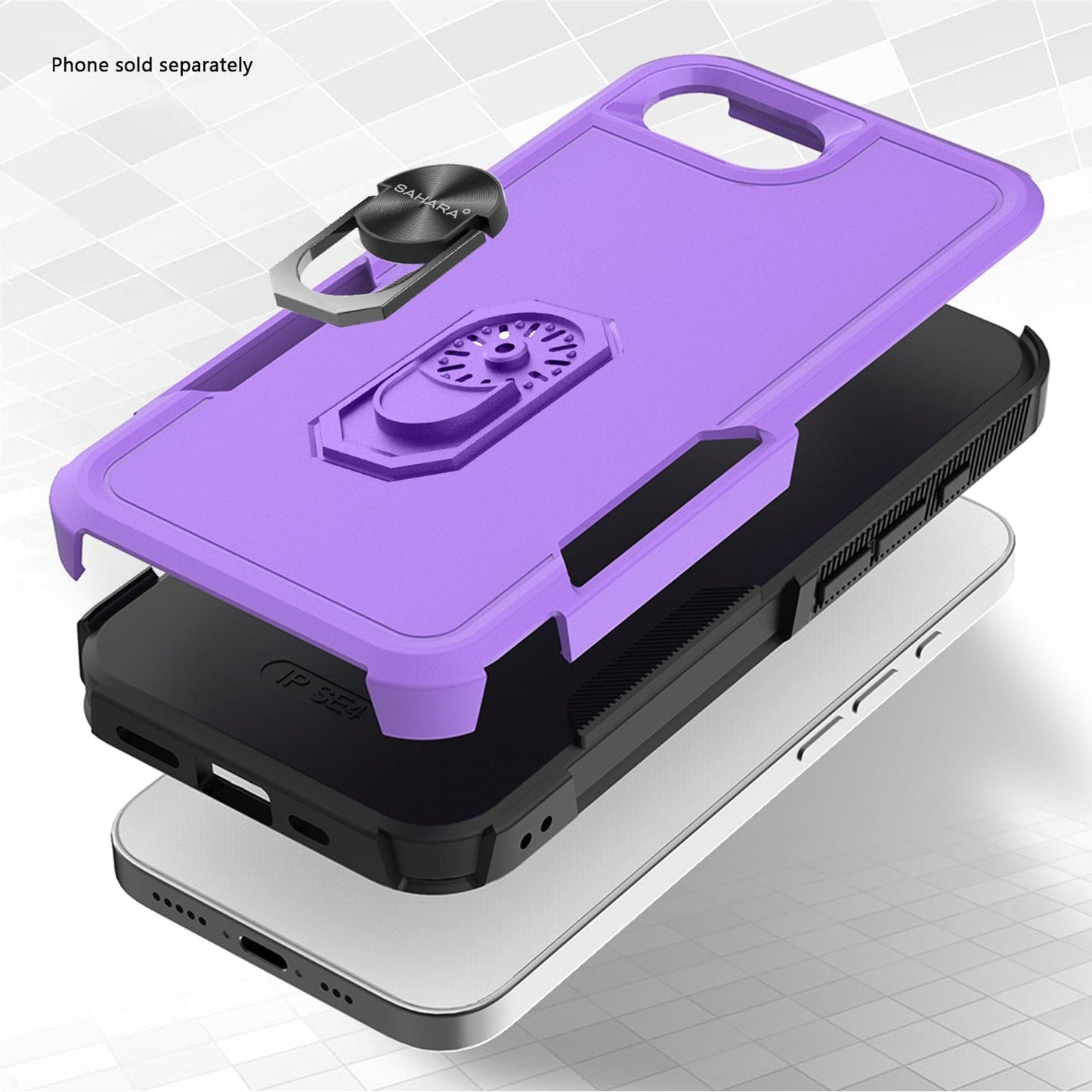 iPhone 16e Case - Heavy Duty Kickstand, Anti-Slip | Raider Series