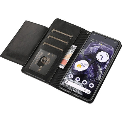 Indy Series Genuine Leather Folio Wallet Case - Google Pixel 8