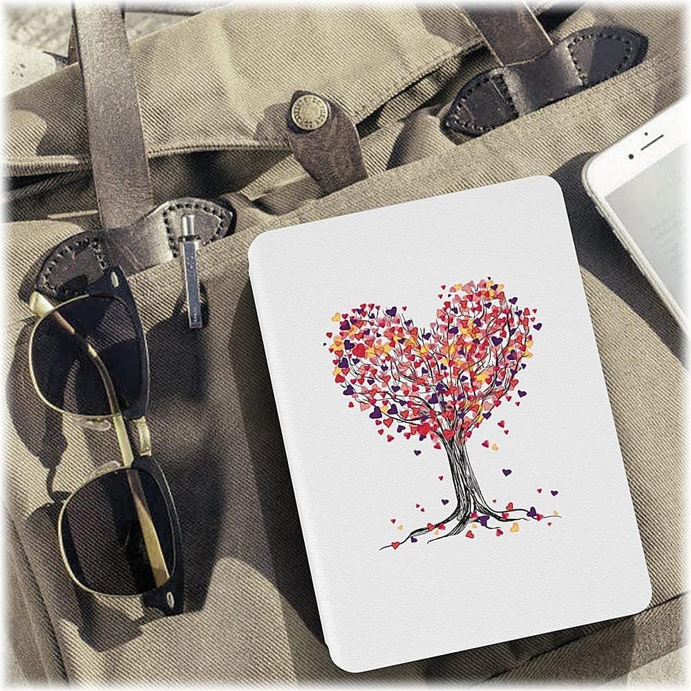Heart Tree Design Folio Case - Amazon Kindle Paperwhite and Kindle Colorsoft