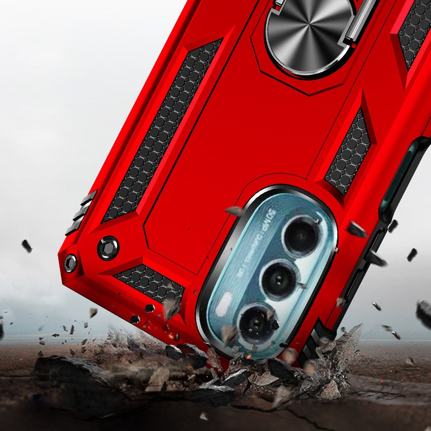 Raider Series  Heavy Duty Kickstand Case with Belt Clip - Motorola Moto G 5G 2023