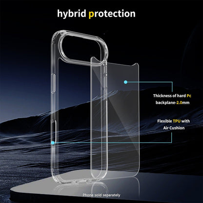iPhone Air Clear Case - Anti-Slip Ergonomic Design | Venture Series