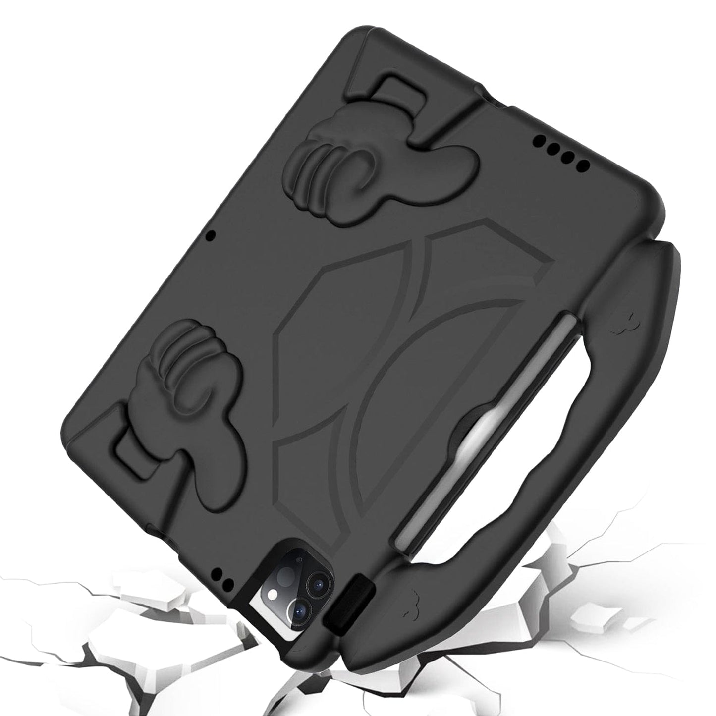 Wander Series Thumbs-up Kickstand Case - iPad Pro 13" M4, iPad Air 13" (M2 2024/M3 2025), and iPad Pro 12.9" (2018-2022)