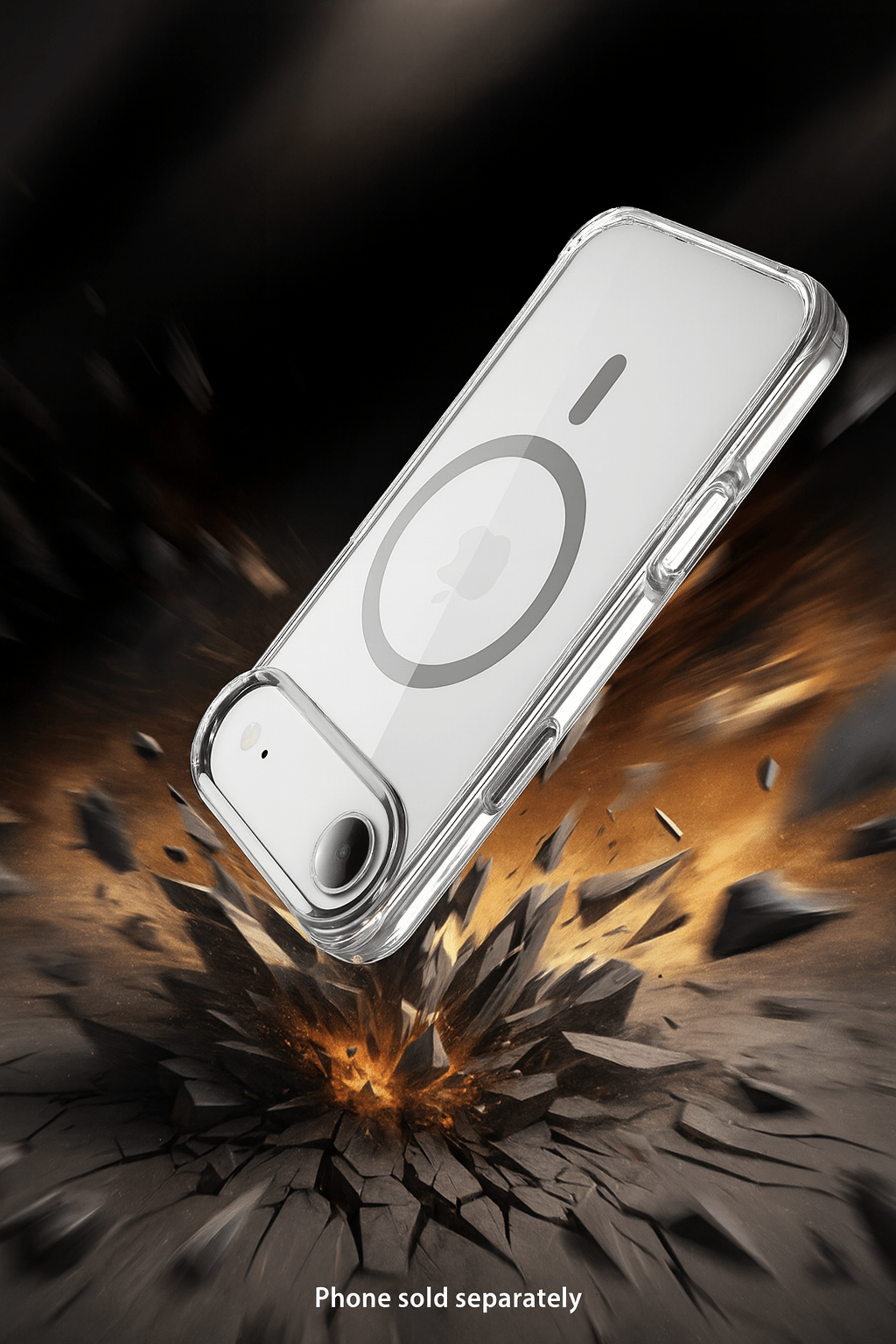 iPhone Air Clear Case - Kickstand MagSafe | Venture Series