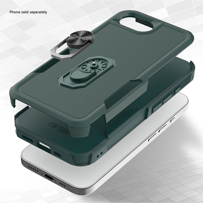 iPhone 16e Case - Heavy Duty Kickstand, Anti-Slip | Raider Series