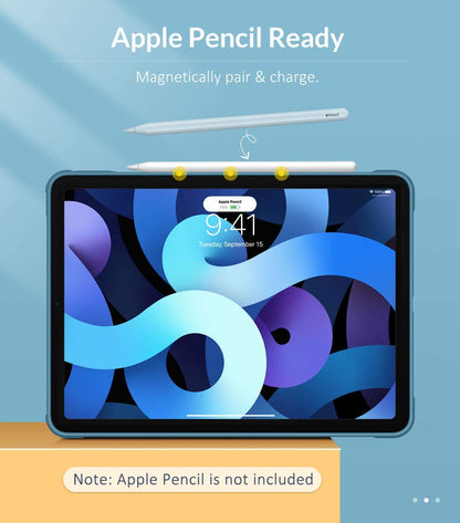 Venture Series Clear Hard Shell Case - Apple iPad Air 10.9-inch (4th/5th Gen) and iPad Air 11-inch (M2 2024 & M3 2025)