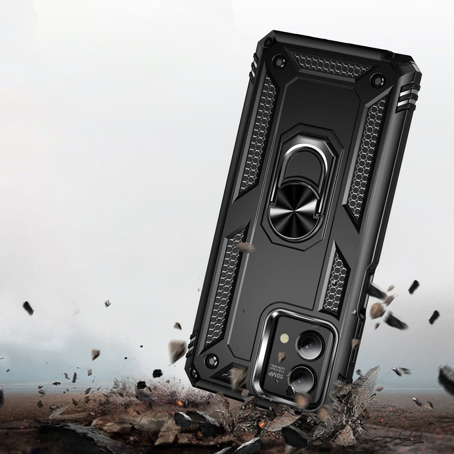 Raider Series Heavy Duty Kickstand Case - Motorola G Stylus 5G