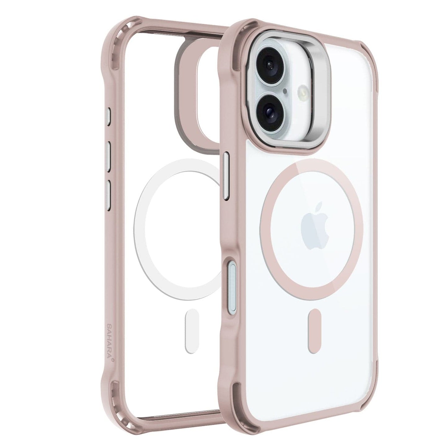 iPhone 16 Plus Clear Kickstand Case - Anti-Slip, Rugged, MagSafe | Venture Series