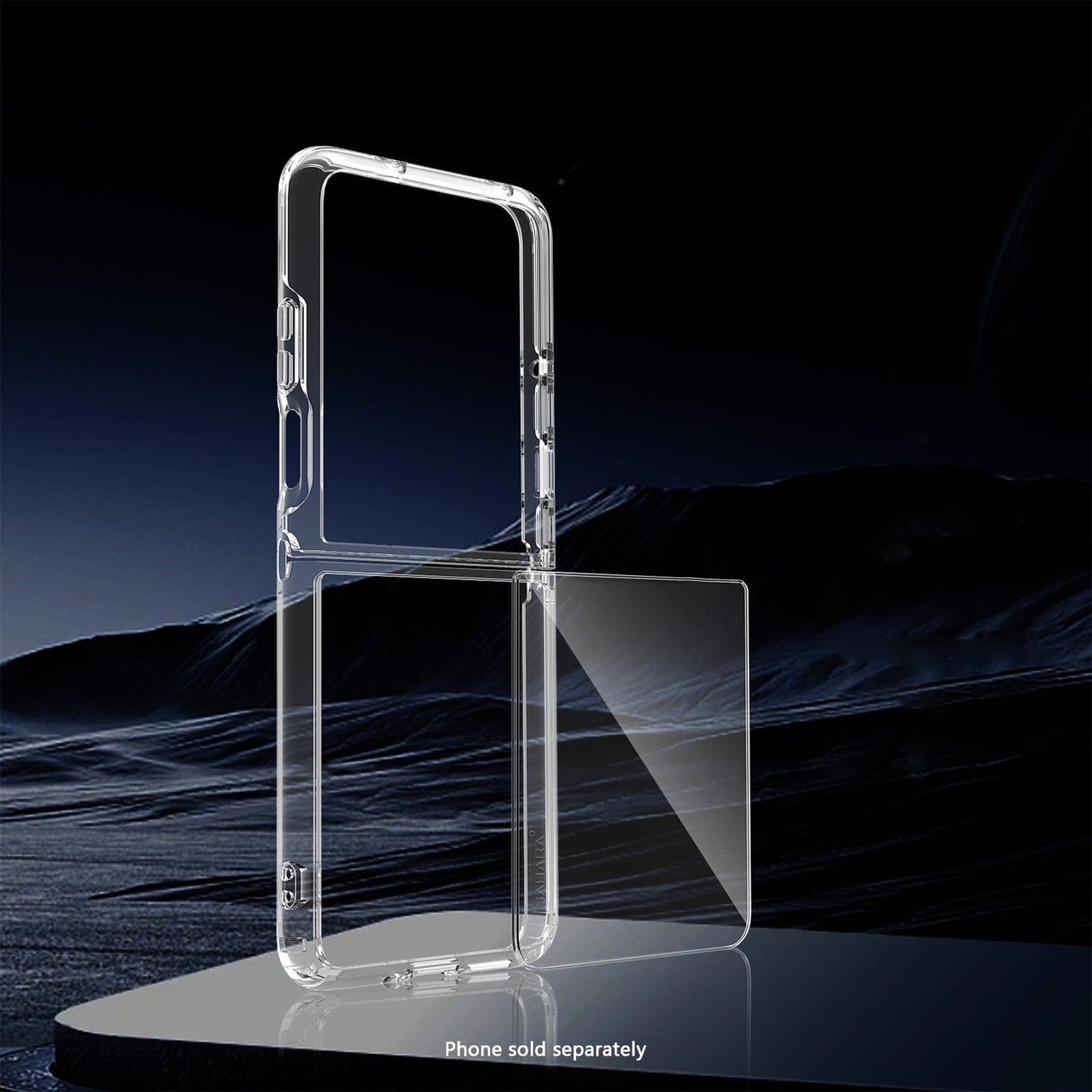 Motorola Razr Ultra (2025) Clear Case - Anti-Slip Grip, Shock-Absorbing Corners  | Venture Series