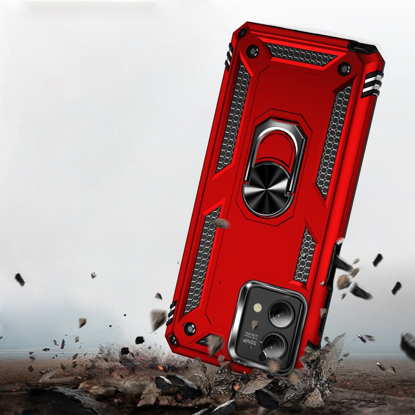 Raider Series Heavy Duty Kickstand Case - Motorola G Stylus 5G