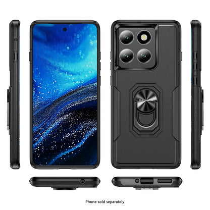 Motorola Edge (2025) Kickstand Case - Heavy-Duty Closed-Button Design | Raider Series