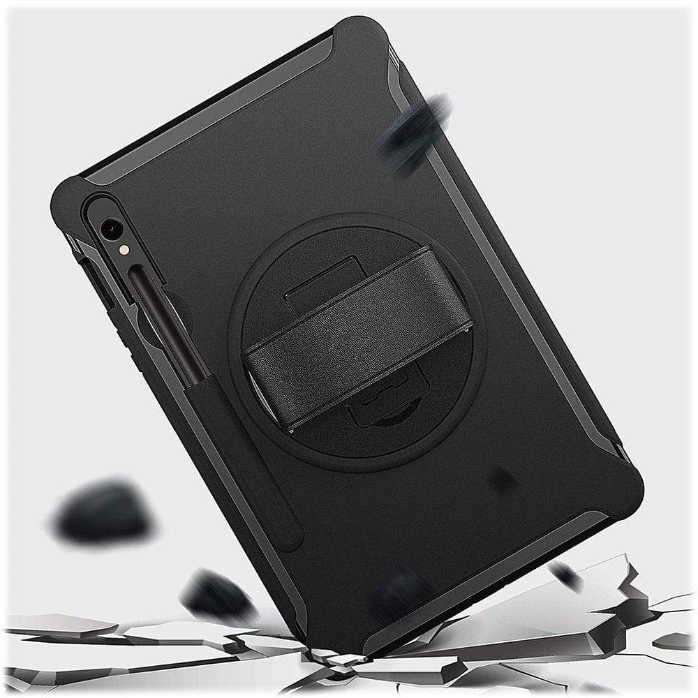 Raider Series Heavy-Duty Hand Strap Case - Samsung Galaxy Tab S10+, Tab S9+, Tab S9 FE+, and Tab S8+