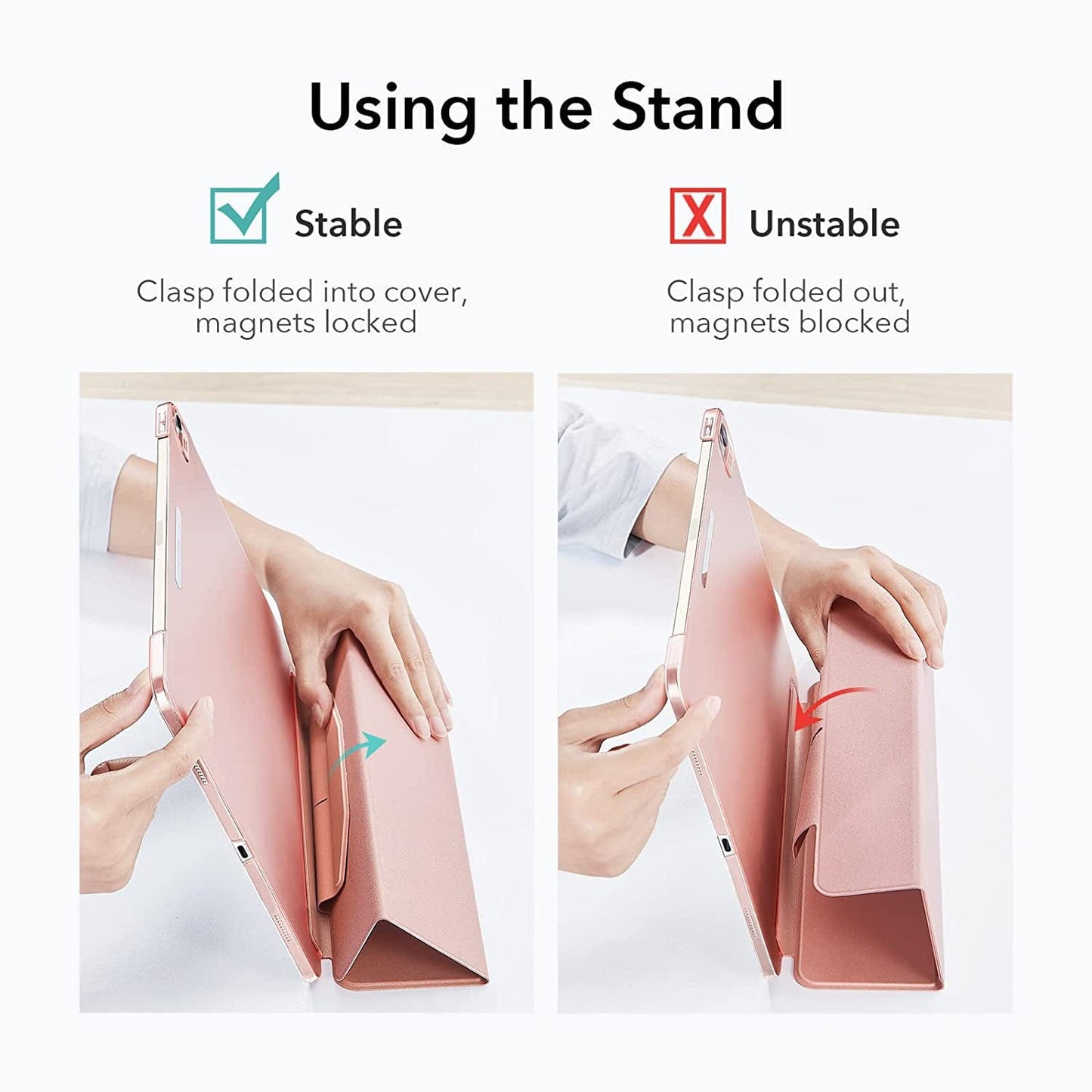 Venture Series Tri-Fold Magnetic Case - iPad Air 10.9" and iPad Air 11" M2 & M3